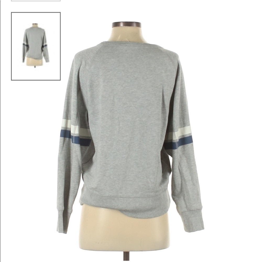 Gap logo sweatshirt hi beautiful light-blue NWT Size large - Picture 2 of 7